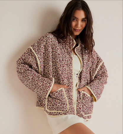 Floral Quilted Jacket